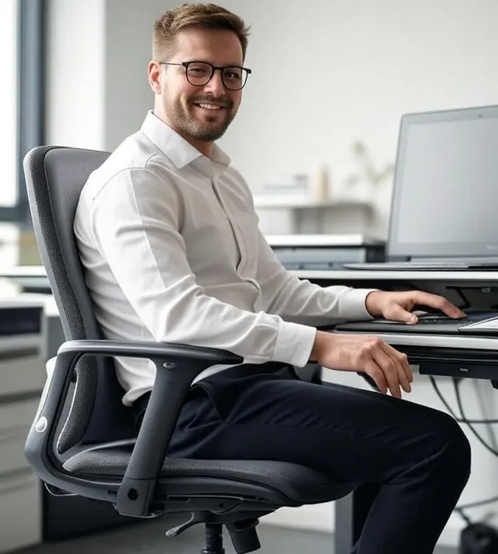 تاثیر مبلمان ارگونومیک در طراحی دفتر کاری