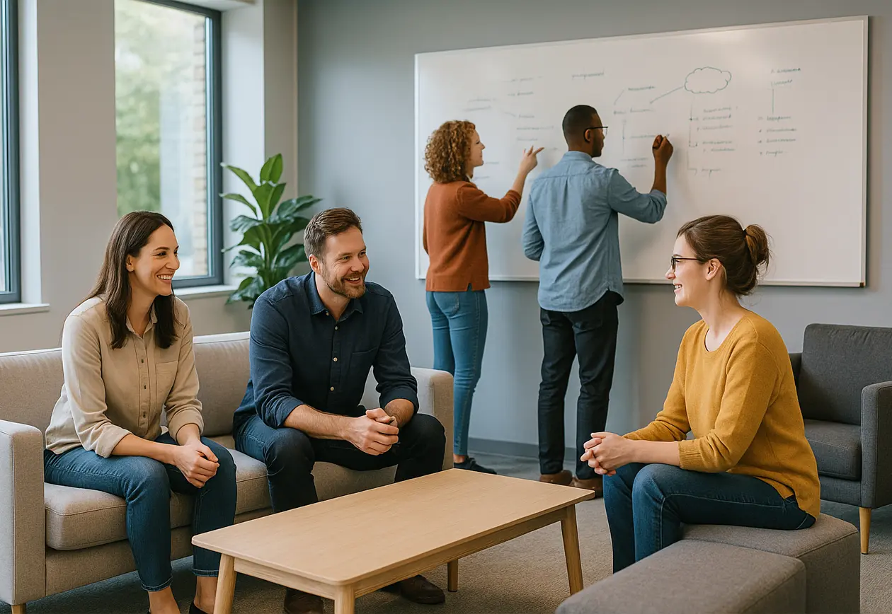 استانداردسازی فضای اداری و نشان منحصربه‌فرد در میان رقبا